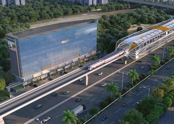 Yukio Gates Wakad Metro Station