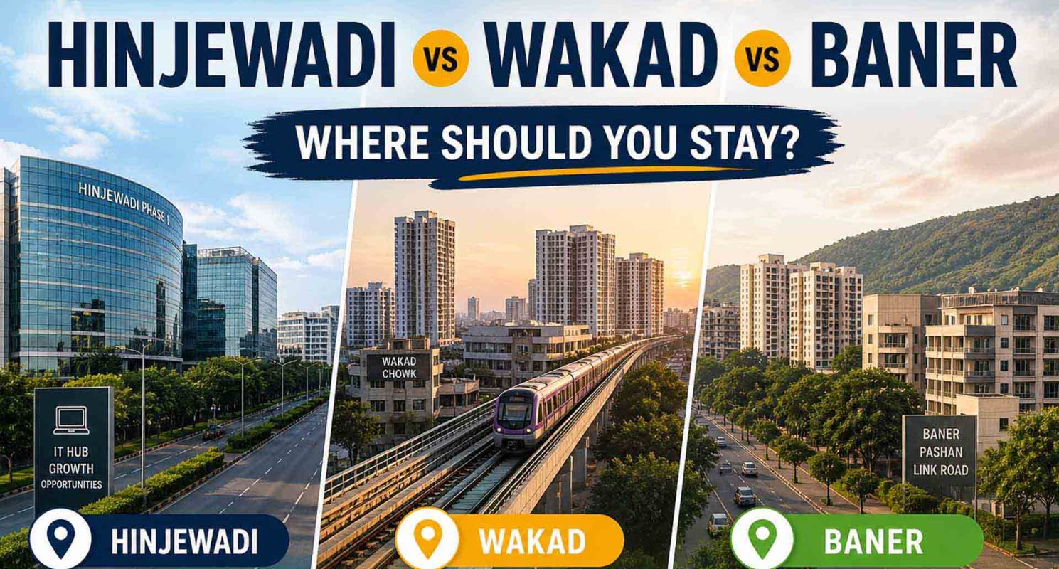 Hinjawadi vs Wakad vs Baner- Where is the Best Place to Stay in Pune with Family