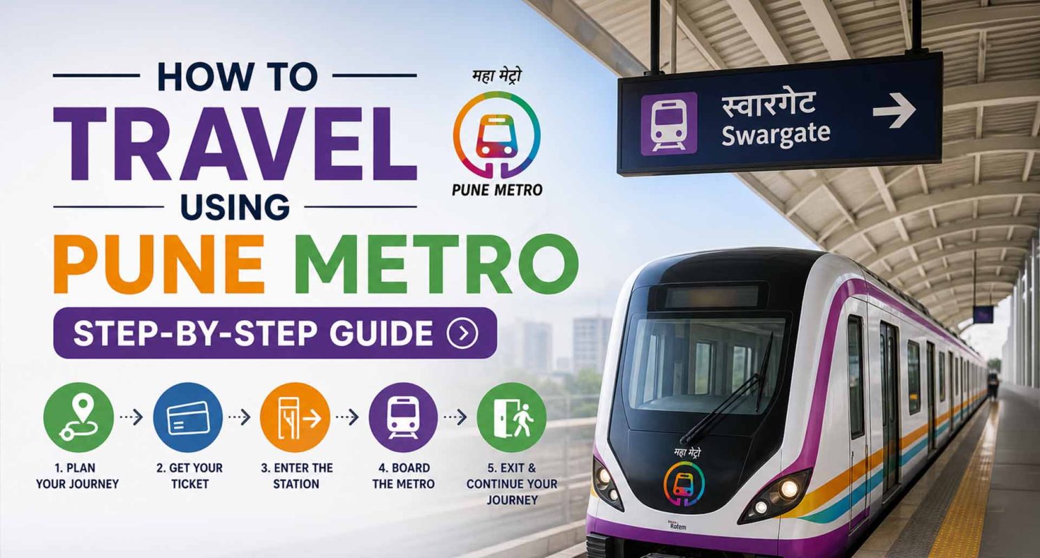 How to Travel Using Pune Metro- Step-by-Step Guide
