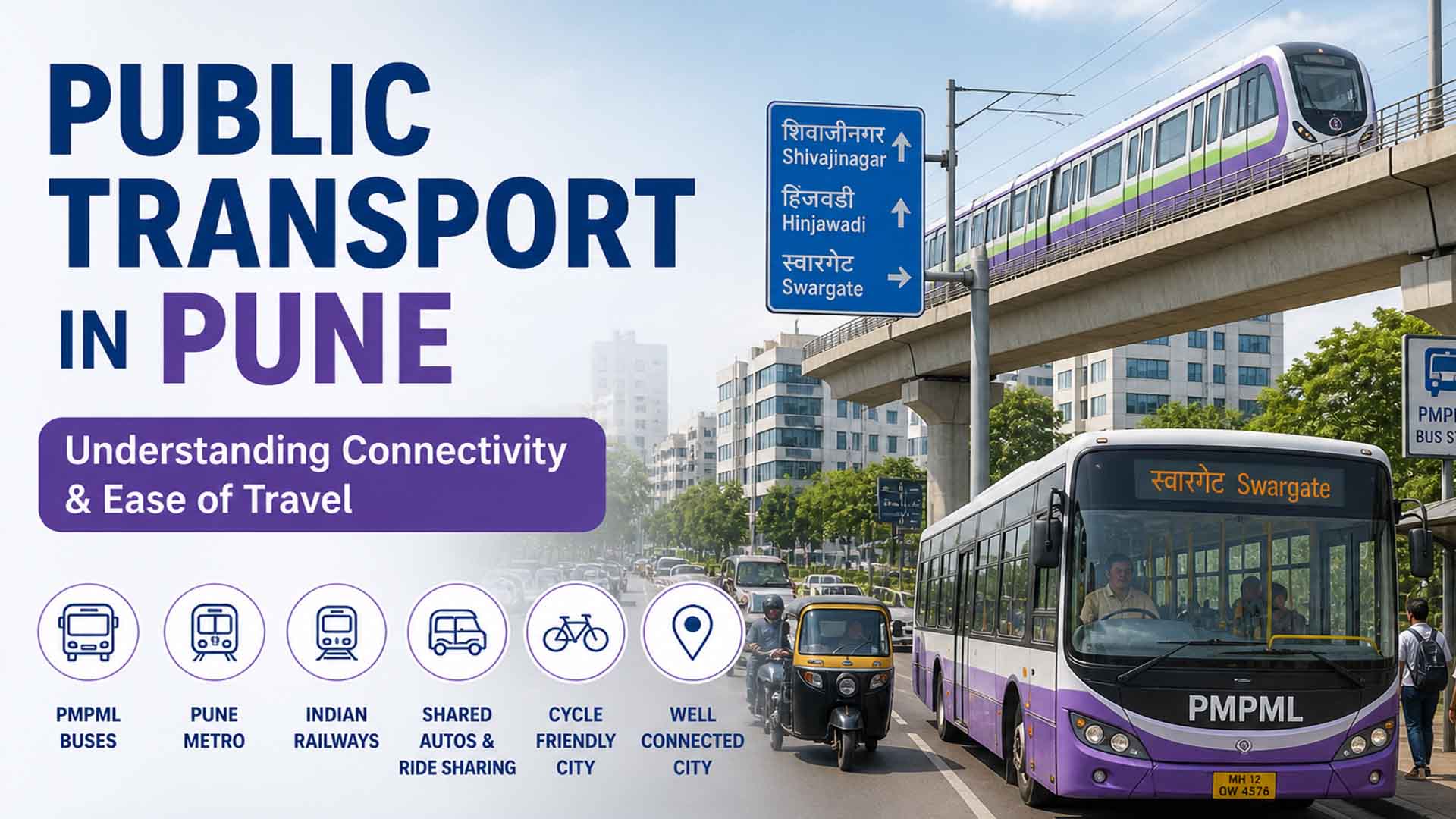 Public Transport in Pune - Understanding Connectivity & Ease of Travel
