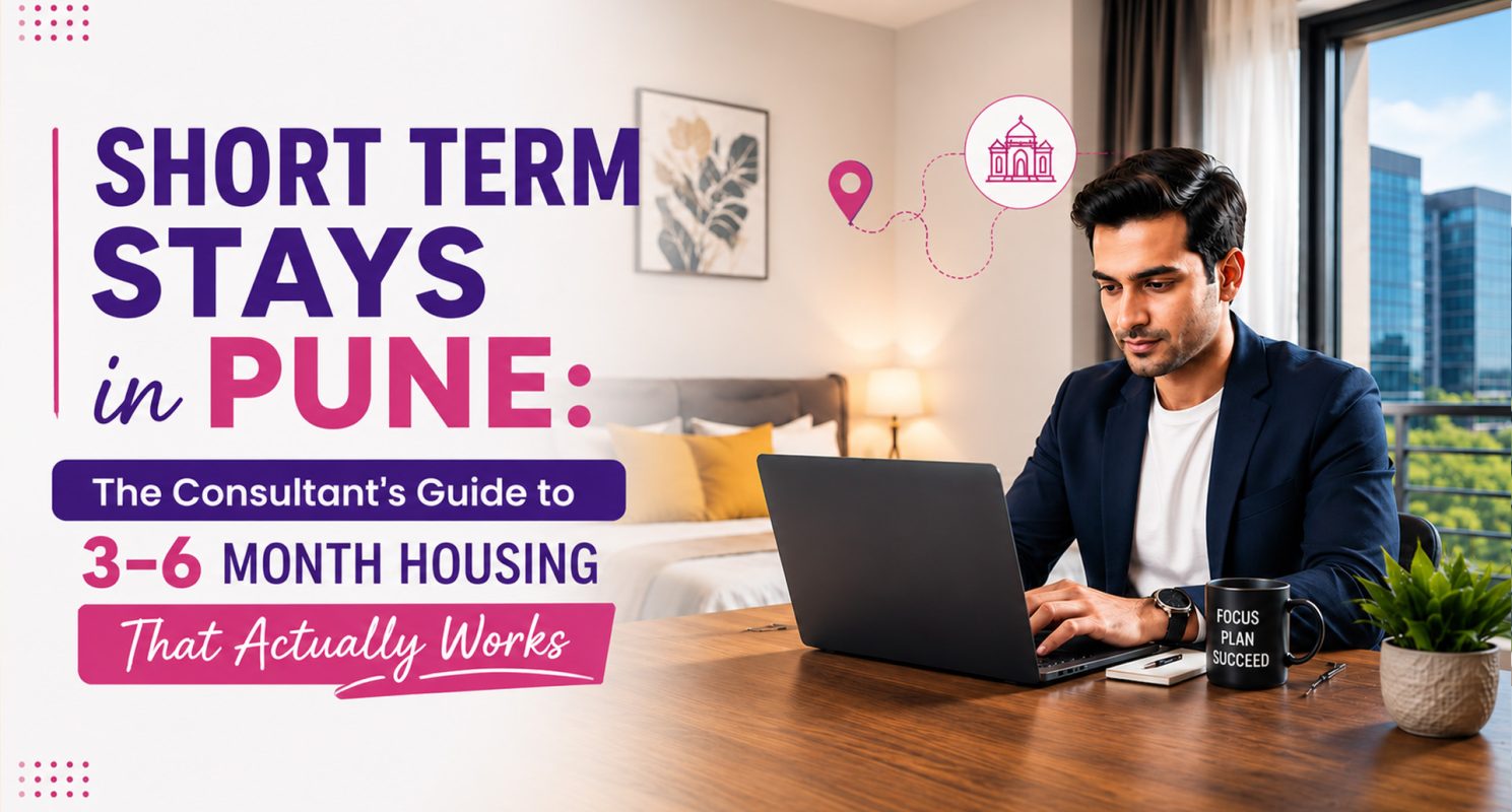Short Term Stays in Pune- The Consultant's Guide to 3–6 Month Housing That Actually Works