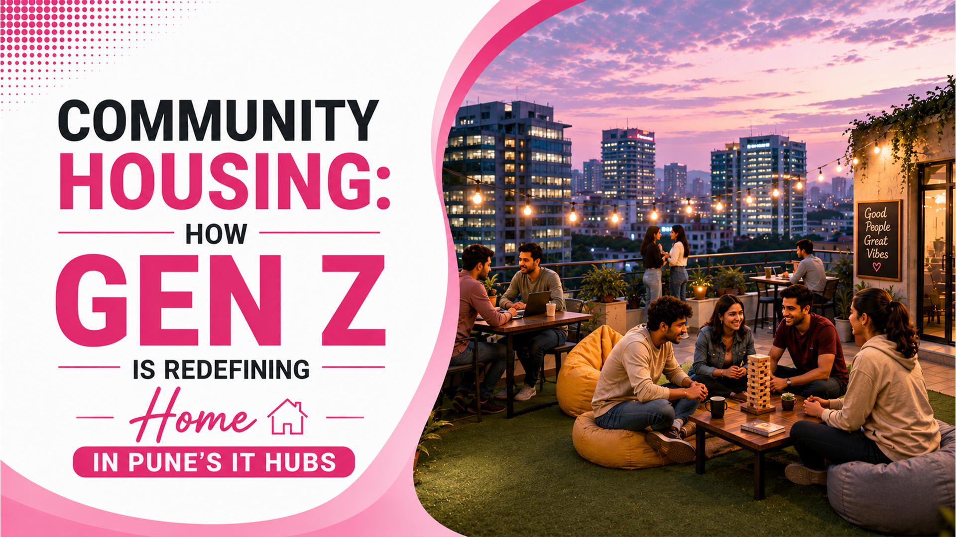 Community Housing- How Gen Z is Redefining Home in Pune's IT Hubs