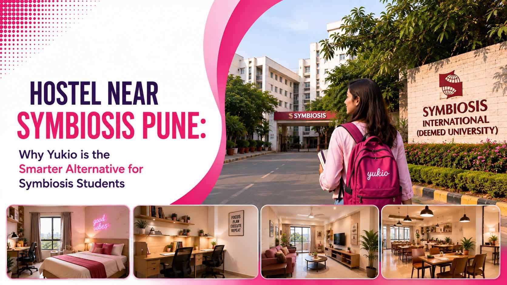 Hostel Near Symbiosis Pune- Why Yukio is the Smarter Alternative for Symbiosis Students