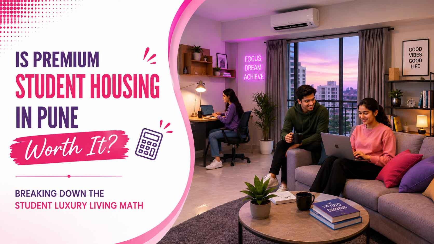 Is Premium Student Housing in Pune Worth It_ Breaking Down the Student Luxury Living Math