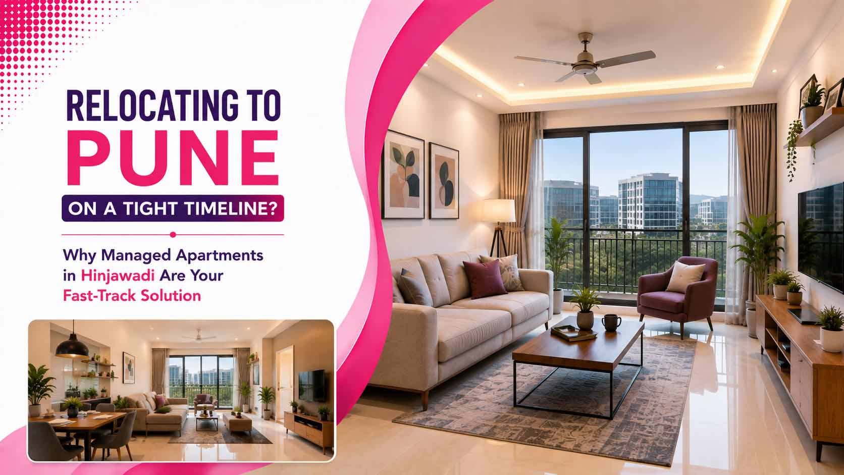 Relocating to Pune on a Tight Timeline_ Why Managed Apartments in Hinjawadi Are Your Fast-Track Solution