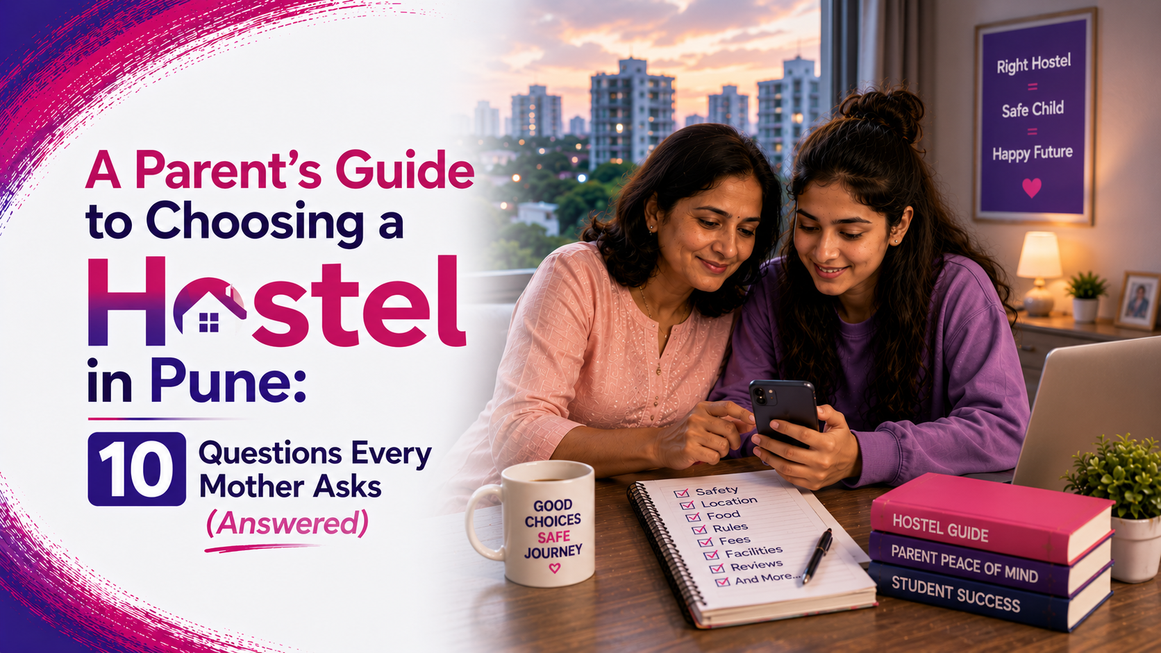 A Parent's Guide to Choosing a Hostel in Pune- 10 Questions Every Mother Asks (Answered)