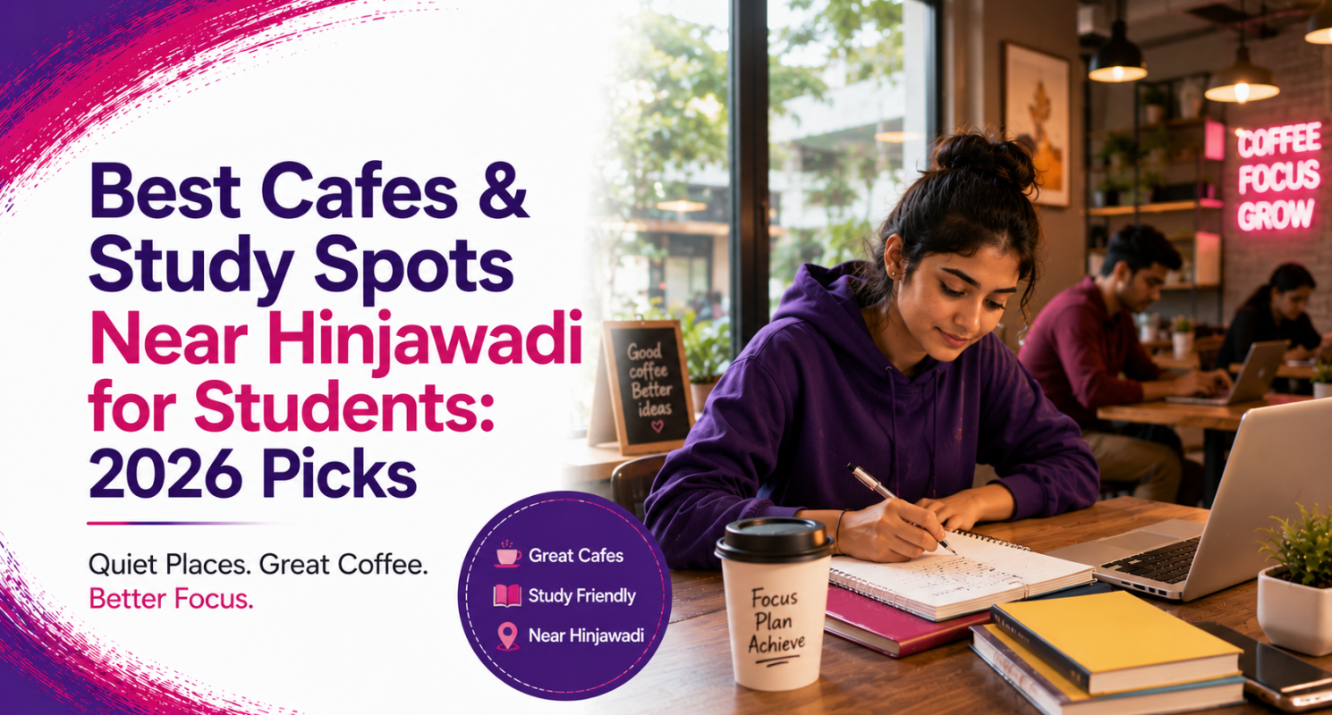 Best Cafes & Study Spots Near Hinjawadi for Students- 2026 Picks