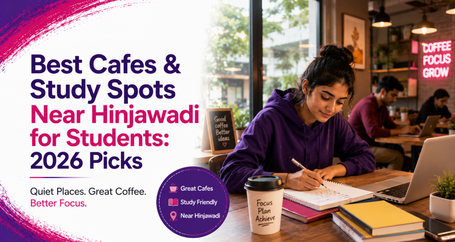 Best Cafes & Study Spots Near Hinjawadi for Students- 2026 Picks