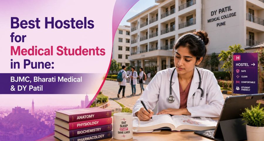 Best Hostels for Medical Students in Pune- BJMC, Bharati Medical & DY Patil