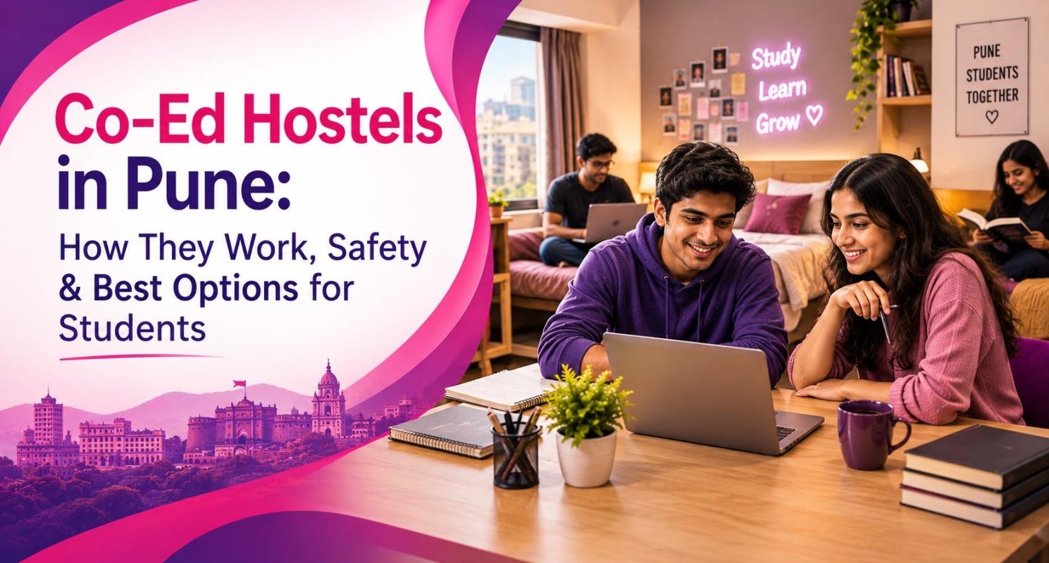 Co-Ed Hostels in Pune- How They Work, Safety & Best Options for Students