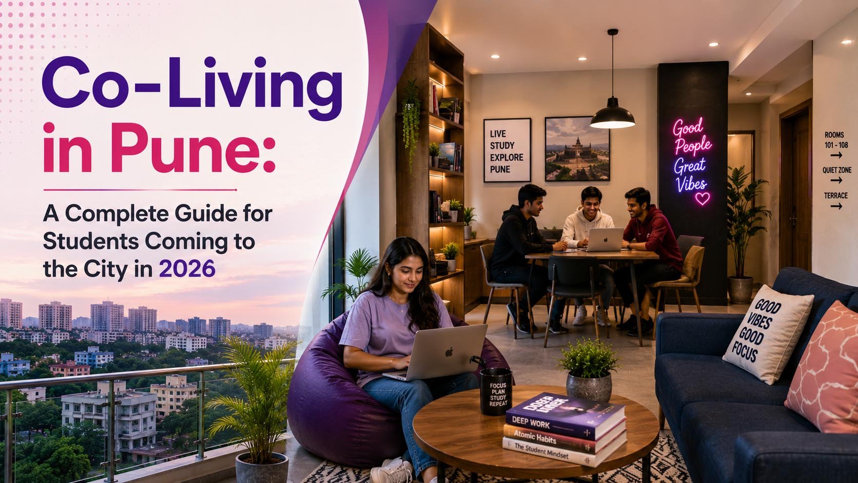 Co-Living in Pune- A Complete Guide for Students Coming to the City in 2026