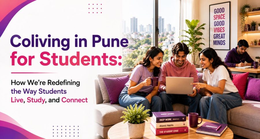 Coliving in Pune for Students- How Yukio Is Redefining the Way Students Live, Study, and Connect