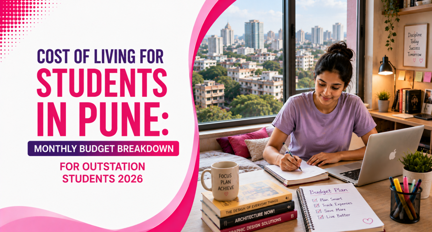 Cost of Living for Students in Pune- Monthly Budget Breakdown for Outstation Students 2026