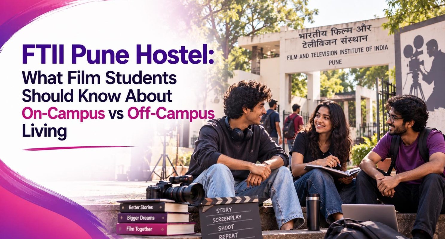 FTII Pune Hostel- What Film Students Should Know About On-Campus vs Off-Campus Living