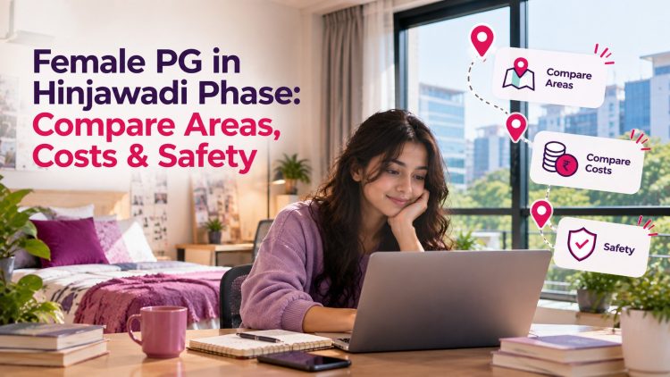 Female PG in Hinjawadi Phase- Compare Areas, Costs & Safety