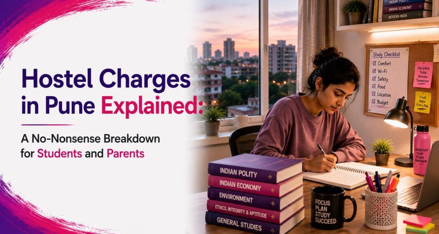 Hostel Charges in Pune Explained- A No-Nonsense Breakdown for Students and Parents