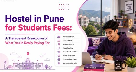 Hostel in Pune for Students Fees- A Transparent Breakdown of What You're Really Paying For
