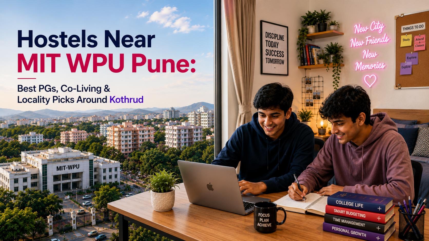 Hostels Near MIT WPU Pune- Best PGs, Co-Living & Locality Picks Around Kothrud