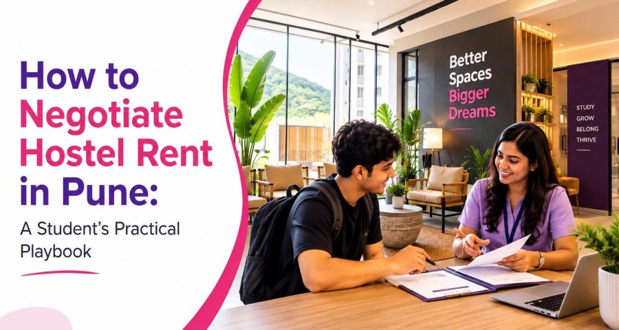 How to Negotiate Hostel Rent in Pune- A Student's Practical Playbook