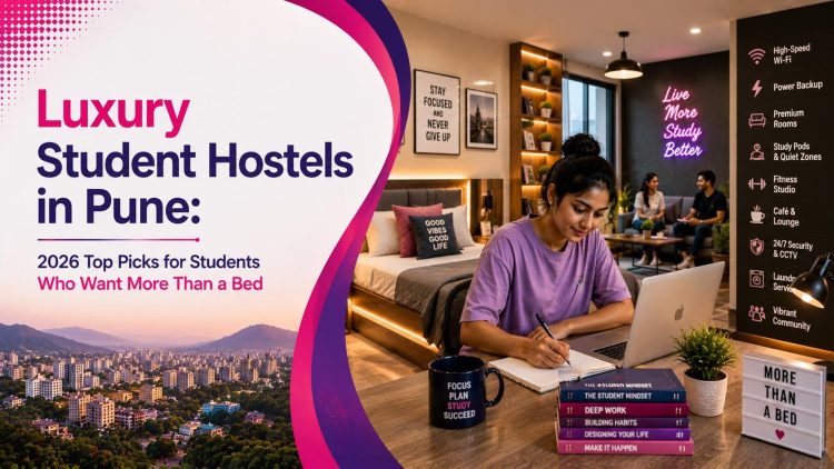 Luxury Student Hostels in Pune- 2026 Top Picks for Students Who Want More Than a Bed