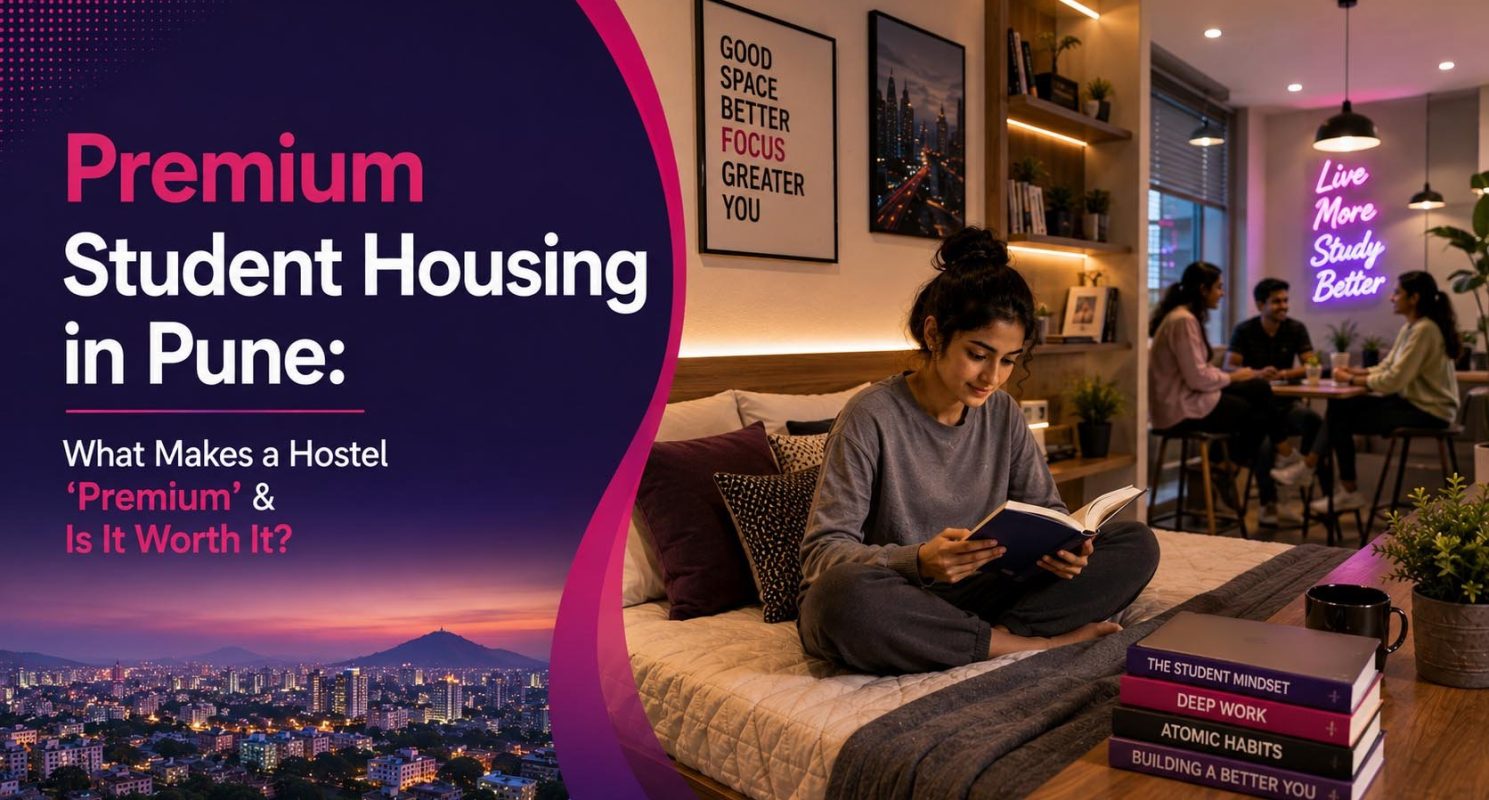 Premium Student Housing in Pune- What Makes a Hostel 'Premium' & Is It Worth It_