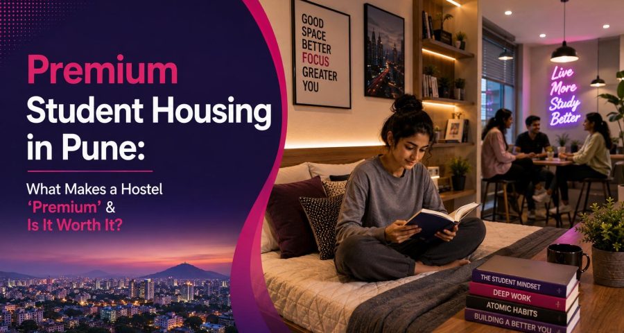 Premium Student Housing in Pune- What Makes a Hostel 'Premium' & Is It Worth It_